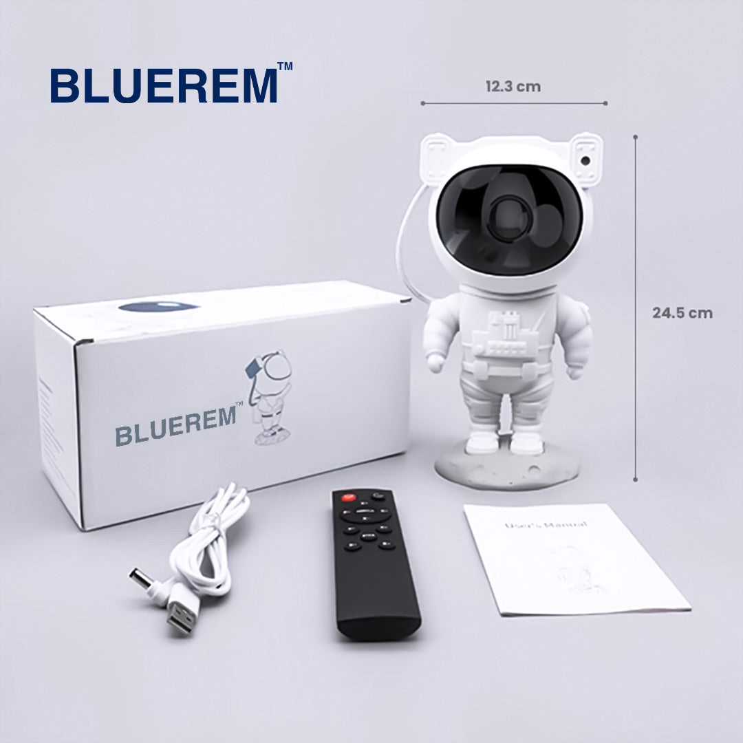 Bluerem™  Astronaut Galaxy projector