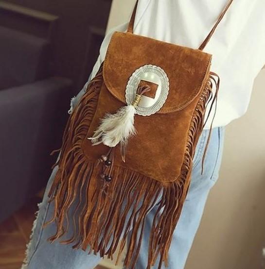 Bohemian Tribal Tassel Bags