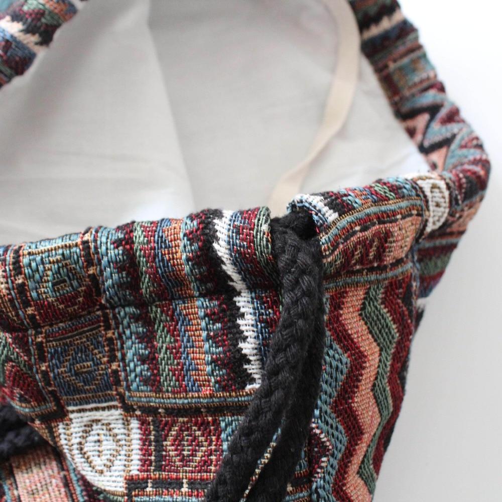 Boho Aztec Drawstring Bags