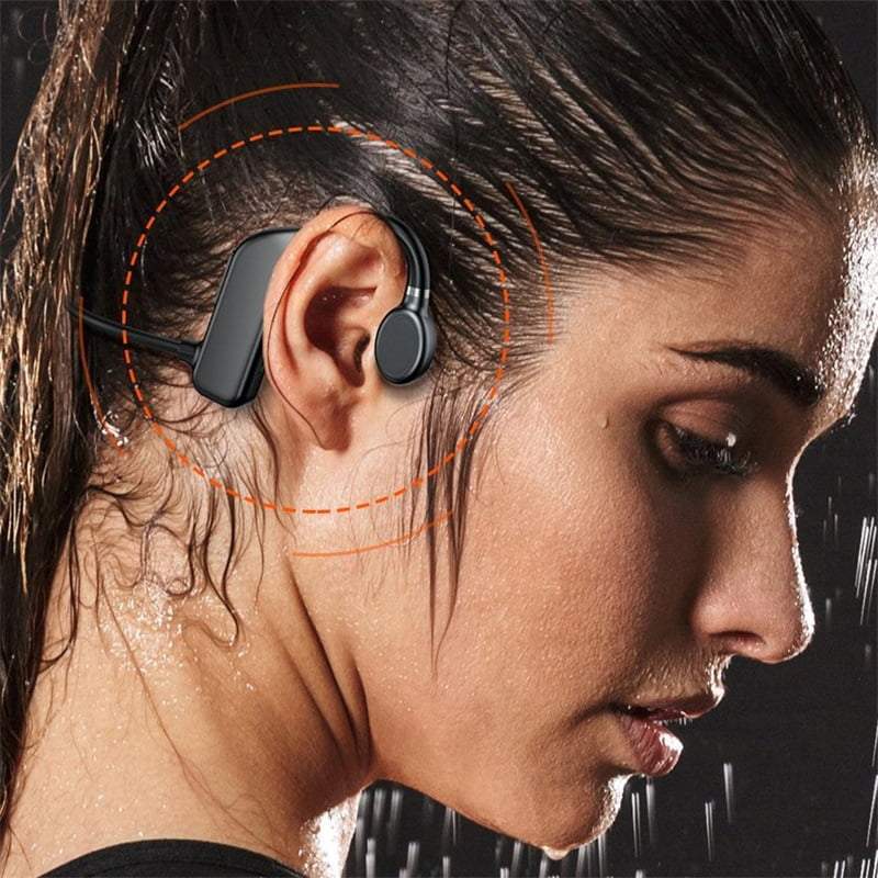 Bone Conduction Headphones – Waterproof Bluetooth Wireless Headset