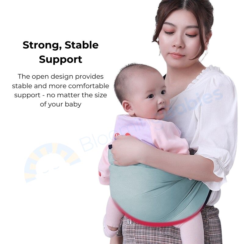 BubSling - Easy Pain-Free Snap-On Baby Sling Carrier