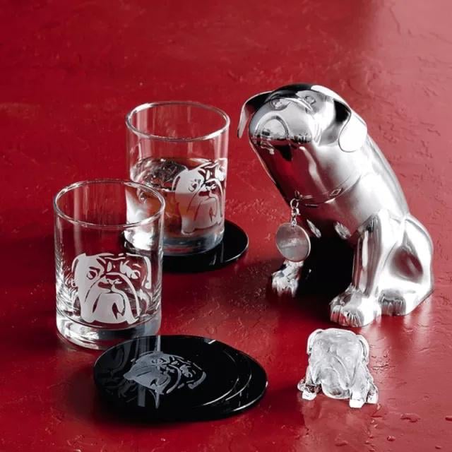 Bulldog/Rose Ice Mold