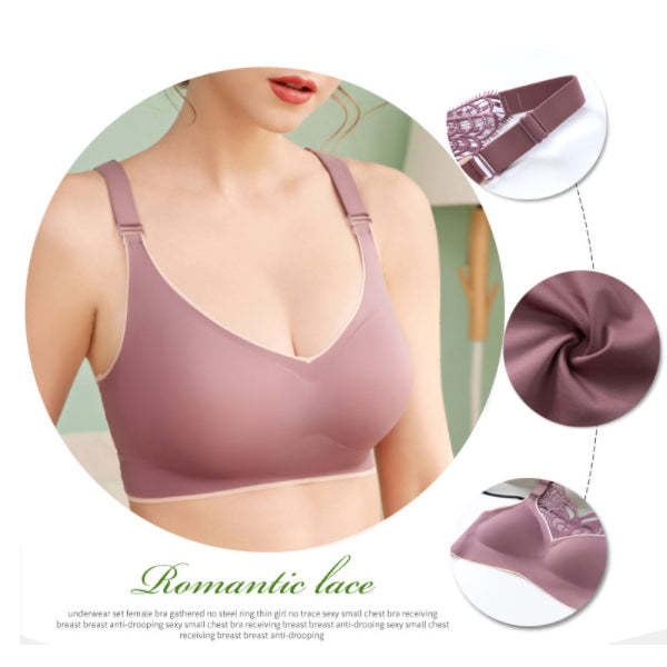 Buy 1 Get 2 Free - BUTTERFLY EMBROIDERY WIREFREE BRA