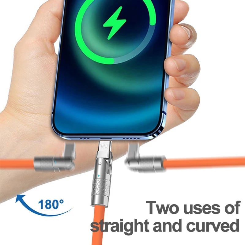 BUY MORE SAVE MORE 180° Rotating Fast Charge Cable