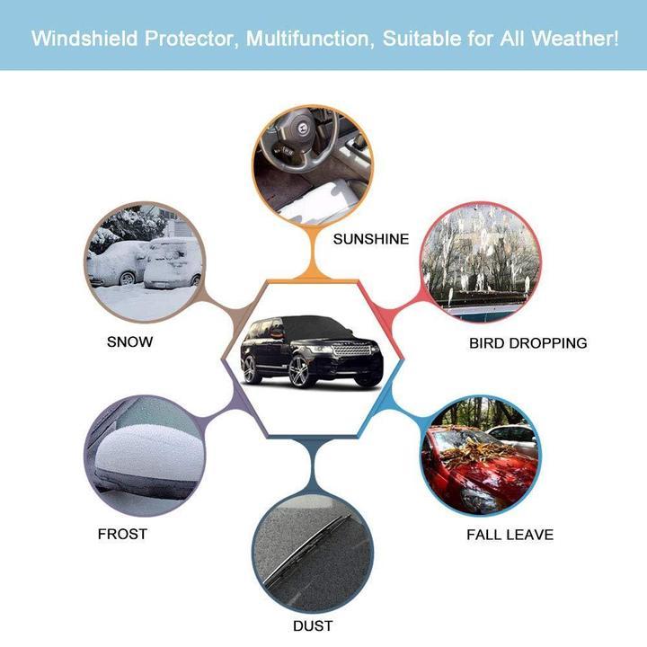 Cancerfly CHRISTMAS PRE-SALE 48% OFF - Windshield Snow Cover Sunshade