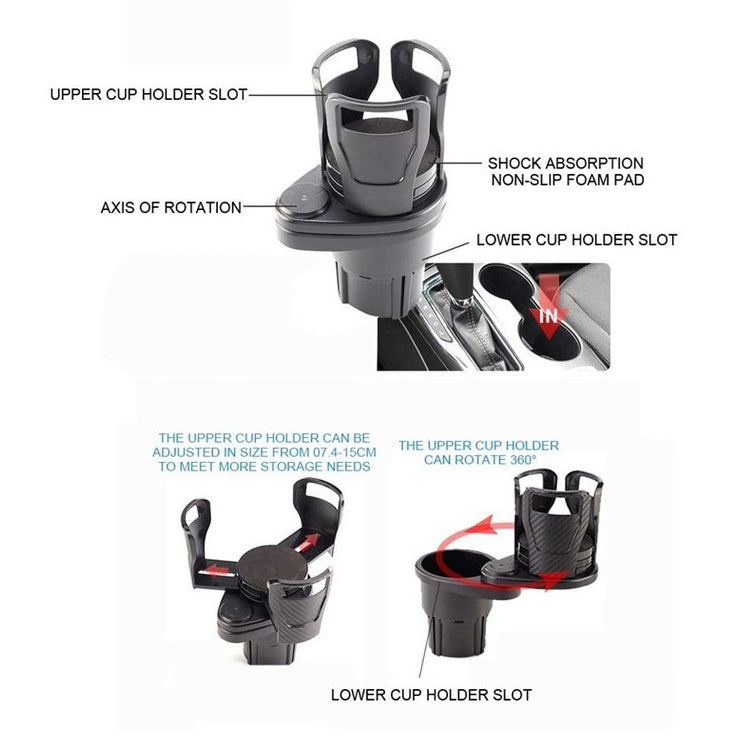 Car Cup Holder Expander