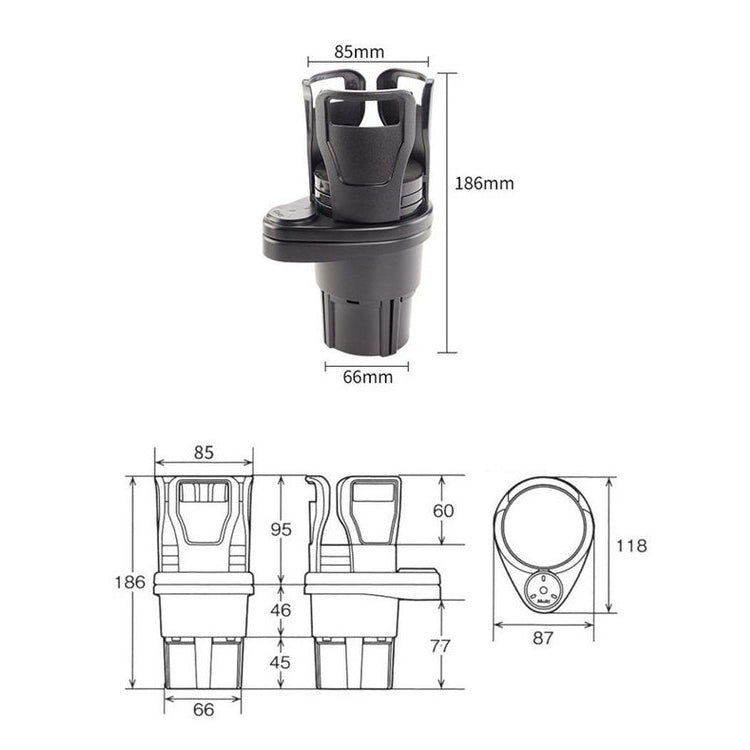 Car Cup Holder Expander