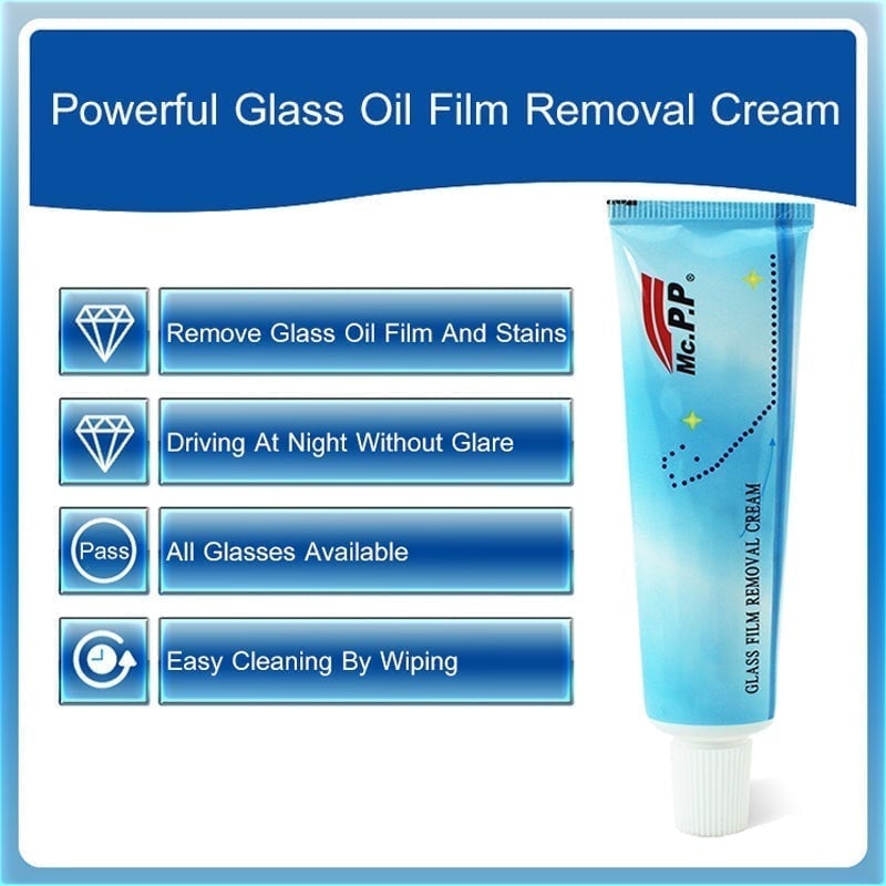 Car Glass Oil Film Cleaner - Safety and Long-term Protection