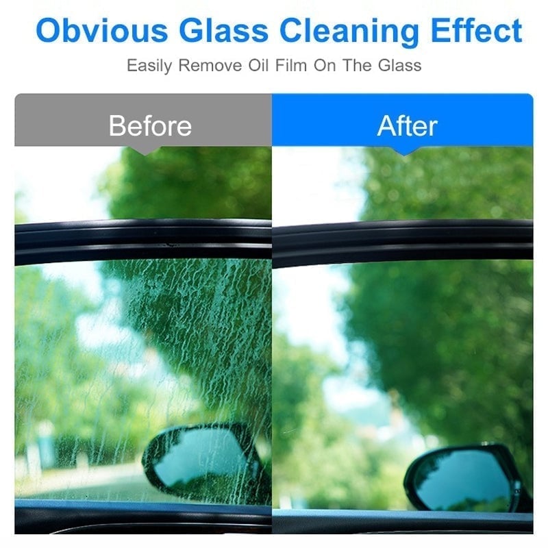 Car Glass Oil Film Cleaner - Safety and Long-term Protection