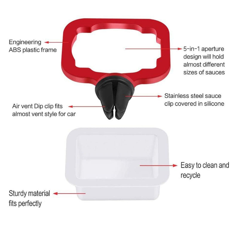 Car Sauce Rack Dip Clip