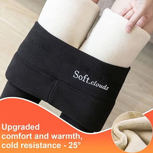 Casual Warm Winter Solid Pants