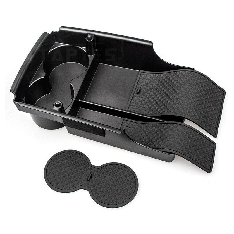 Center Console Organizer Storage Box with Cup Holder for Model X