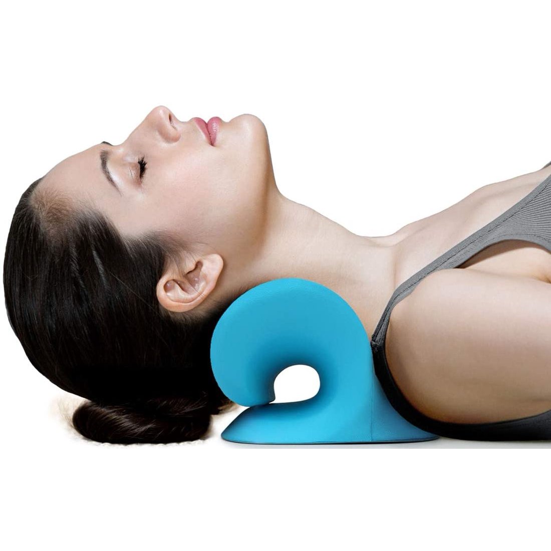 Cervical Neck Traction Pillow- For Neck Pain Relief