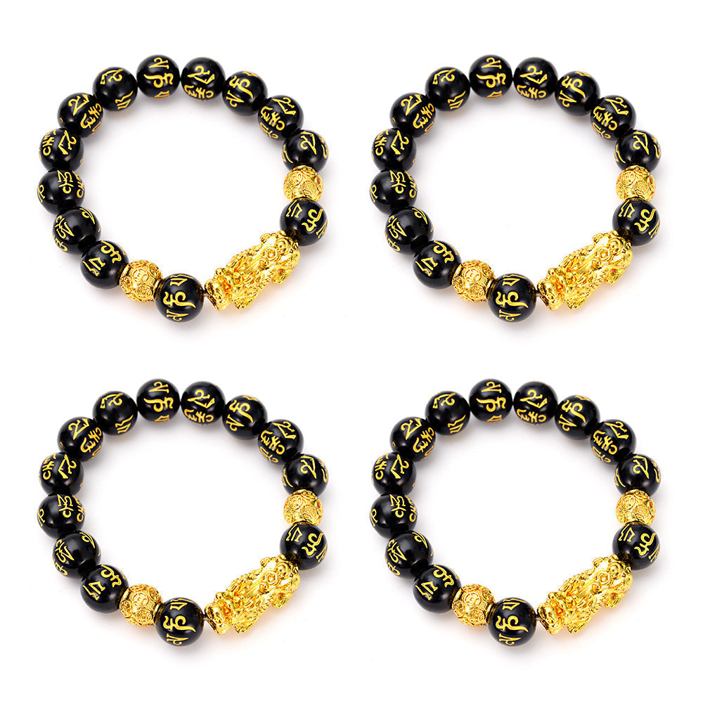 Charismalism FengShui Pi Xiu Obsidian Bracelet