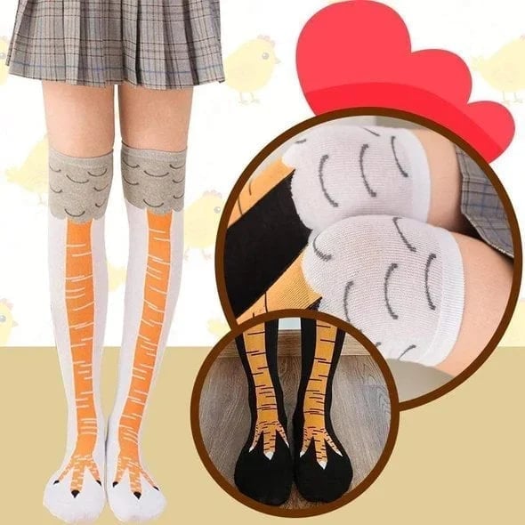 Chick'nKick - Chicken Legs Socks