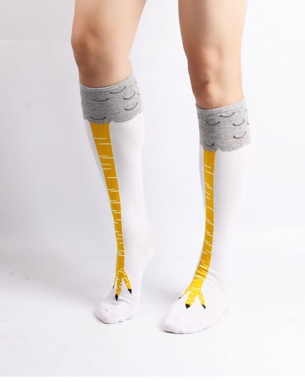 Chick'nKick - Chicken Legs Socks