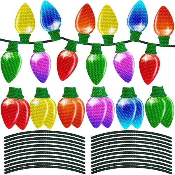 Christmas 49%discount-Magnet Reflective Light Bulb Decorations