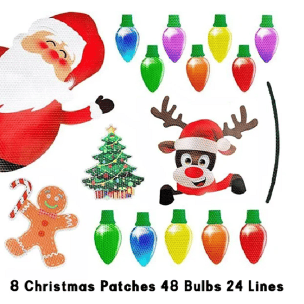 Christmas 49%discount-Magnet Reflective Light Bulb Decorations