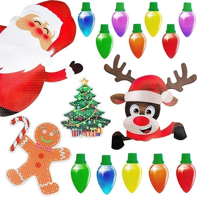 Christmas 49%discount-Magnet Reflective Light Bulb Decorations