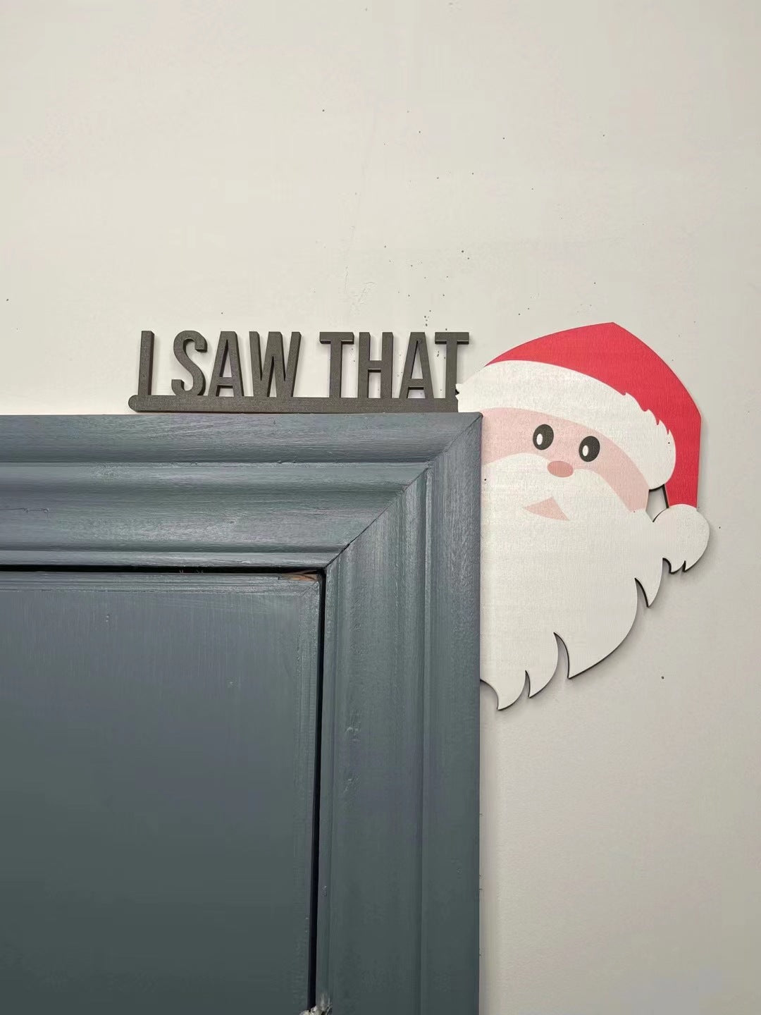 Christmas door frame decoration