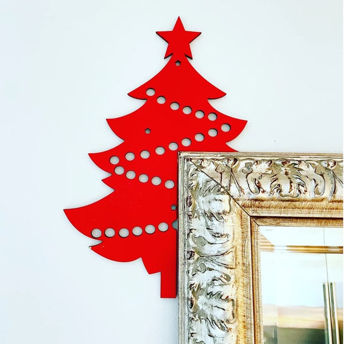 Christmas door frame decoration