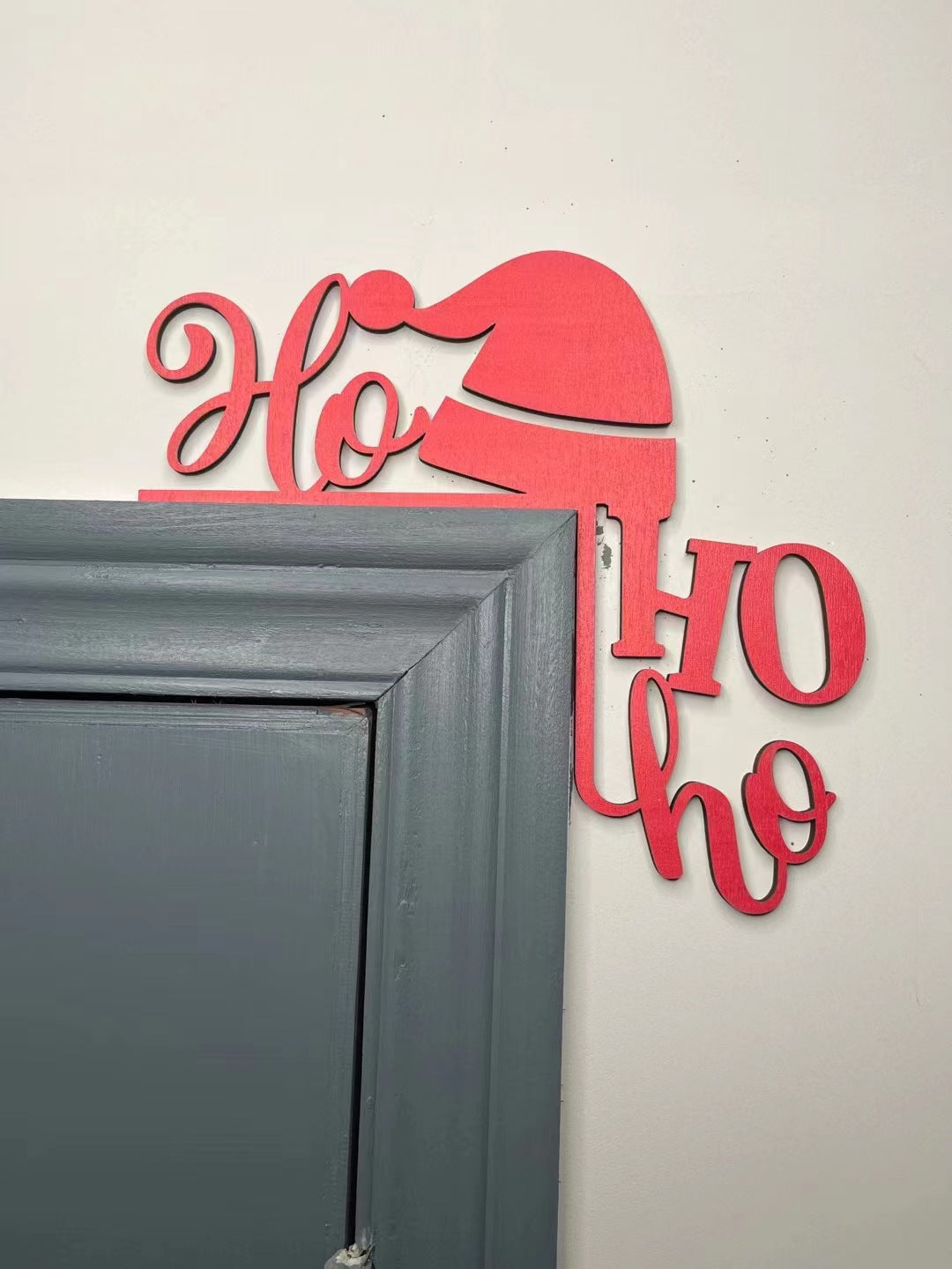 Christmas door frame decoration