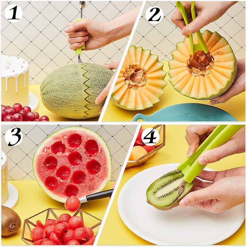 Christmas Hot Sale 48% OFF - 4 In 1 Fruit Carving Knife