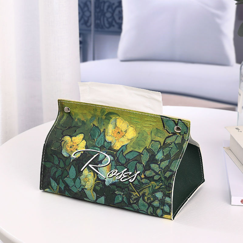 (Christmas Hot Sale - 48% OFF) Oil Painting Tissue Box