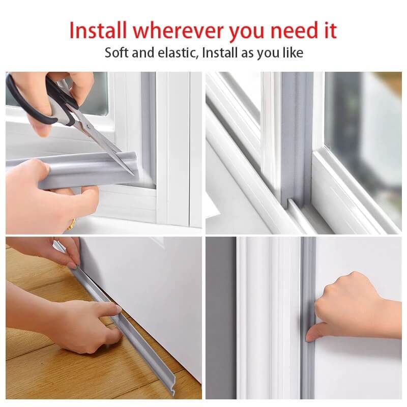 (Christmas Hot Sale- 49% OFF) Self Adhesive Window Gap Sealing Strip (39 IN)