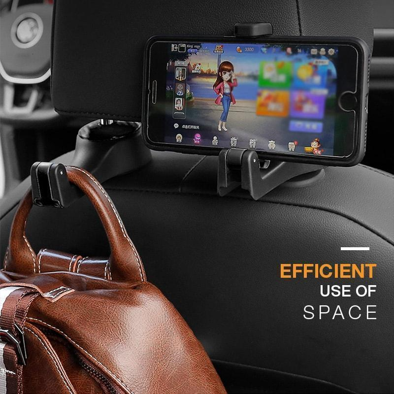 Christmas Hot Sale 70% OFF - 2 in 1 Car Headrest Hidden Hook