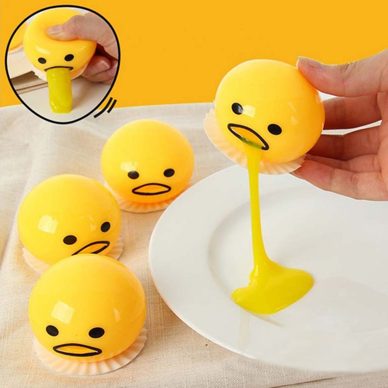 (Christmas Promotions - Buy 5 Get 5 Free) Puking Egg Yolk Stress Toys