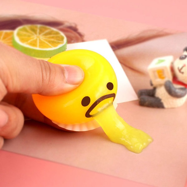 (Christmas Promotions - Buy 5 Get 5 Free) Puking Egg Yolk Stress Toys