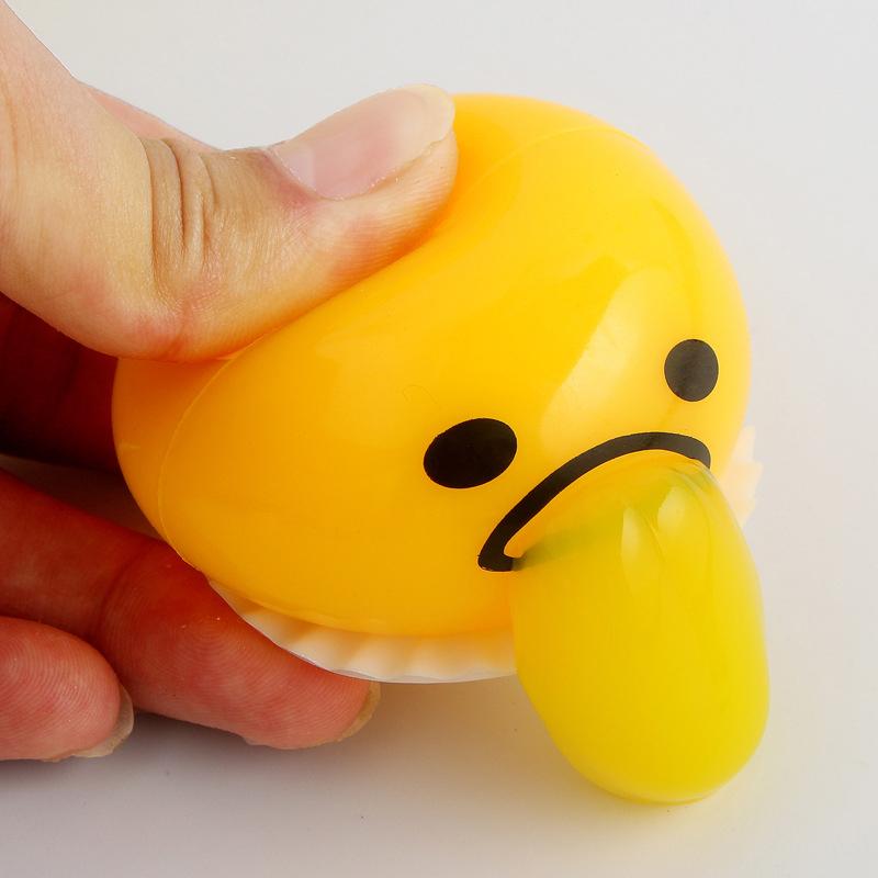 (Christmas Promotions - Buy 5 Get 5 Free) Puking Egg Yolk Stress Toys