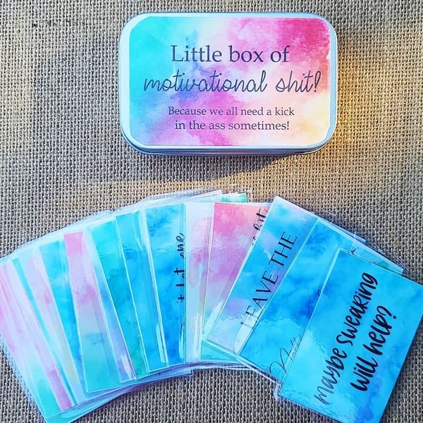 (Christmas Sale 48% OFF) Little Box of Motivational Cards