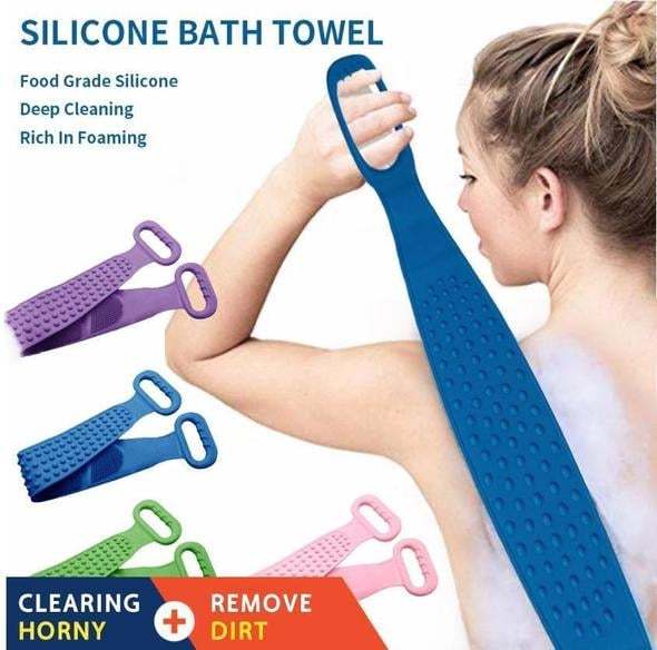 (Christmas Sale- 48% OFF) Silicone Bath Towel (Buy More Save More)