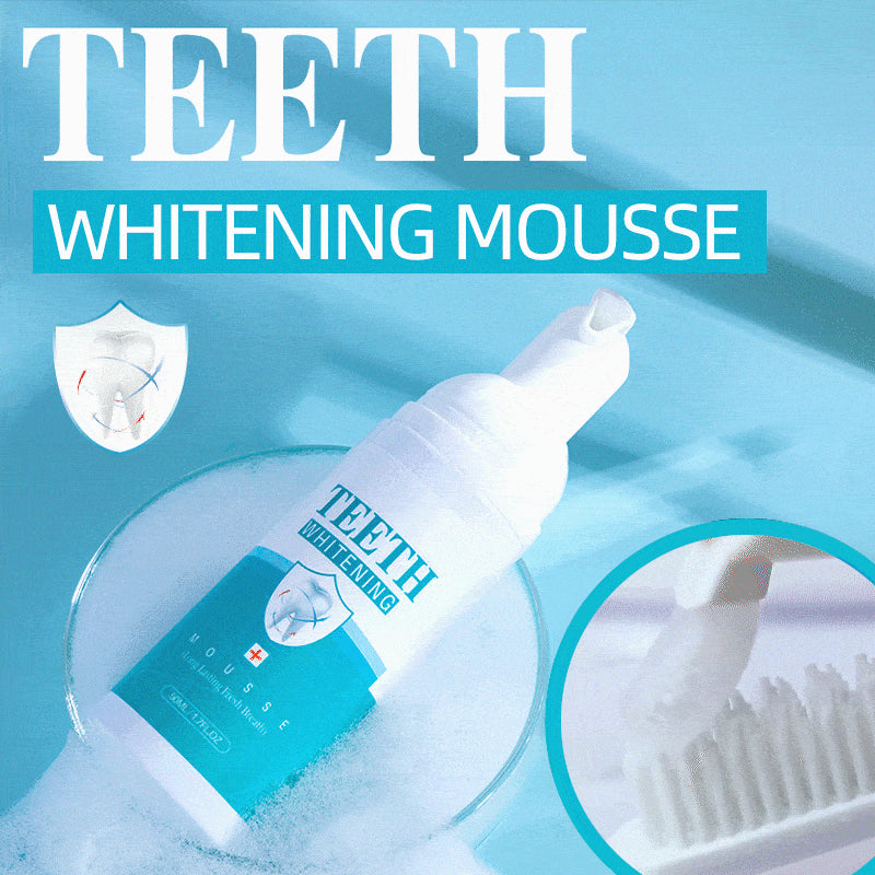 (Christmas Sale 49% OFF) TEETH WHITENING MOUSSE