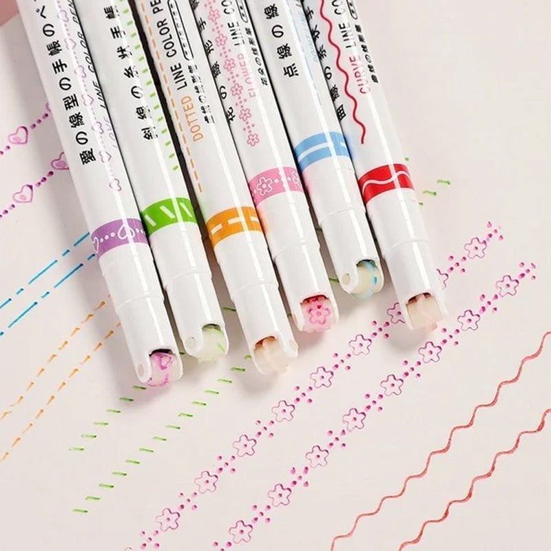 (CHRISTMAS SALE NOW - 50% OFF) Curve Highlighter Pen