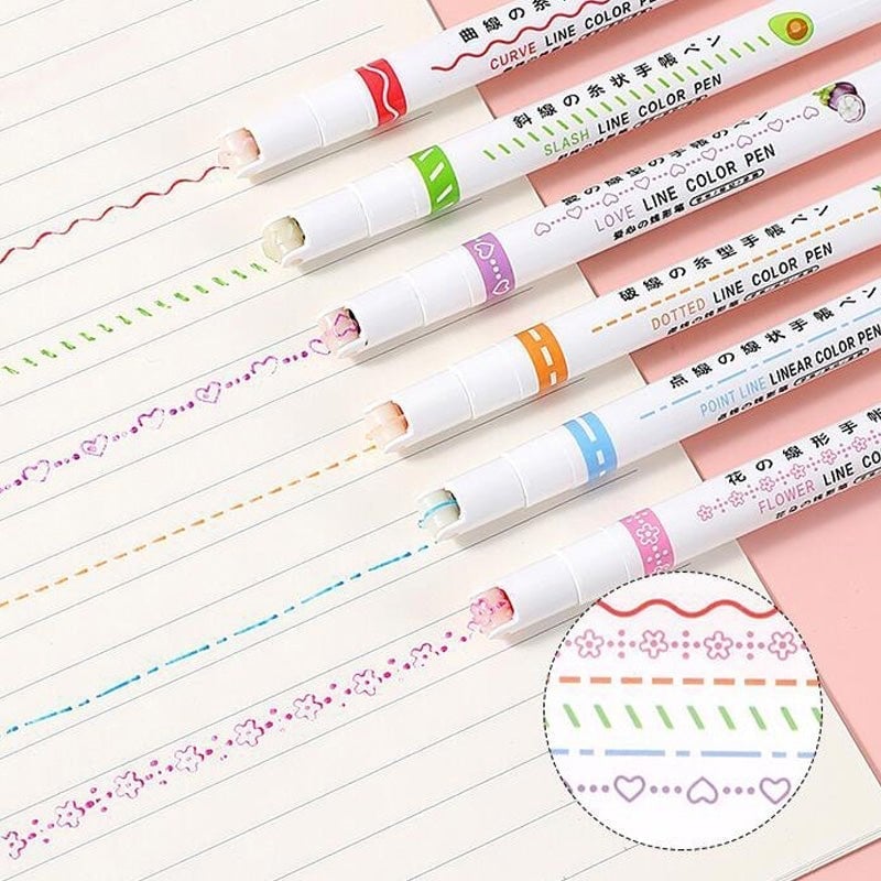 (CHRISTMAS SALE NOW - 50% OFF) Curve Highlighter Pen