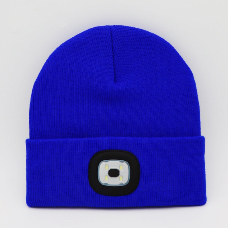 (CHRISTMAS SALE NOW-48% OFF)LED Knitted Beanie Hat-BUY 3 GET 15% OFF