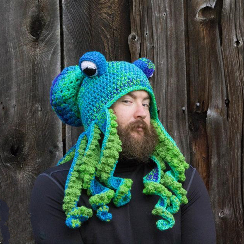 Christmas Sale - Octopus Knitted Hat