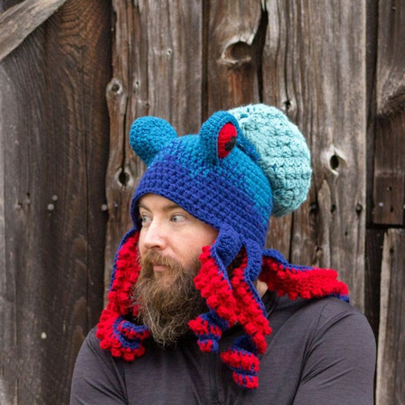 Christmas Sale - Octopus Knitted Hat