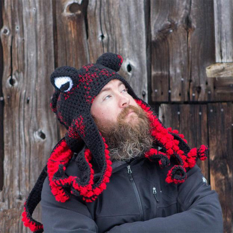 Christmas Sale - Octopus Knitted Hat