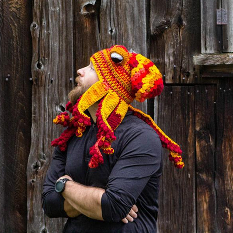 Christmas Sale - Octopus Knitted Hat