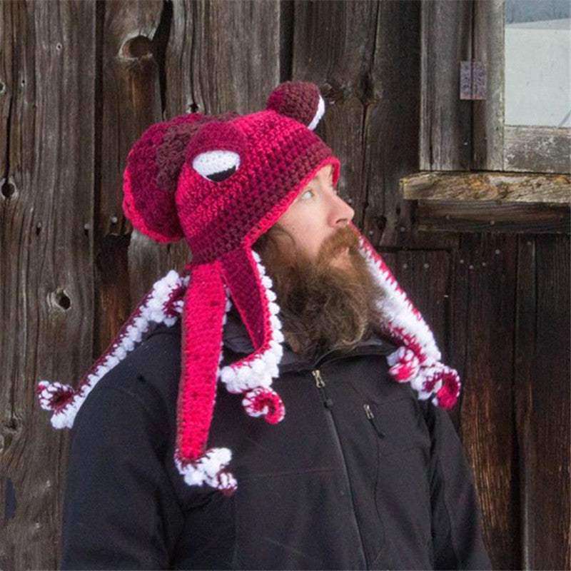 Christmas Sale - Octopus Knitted Hat