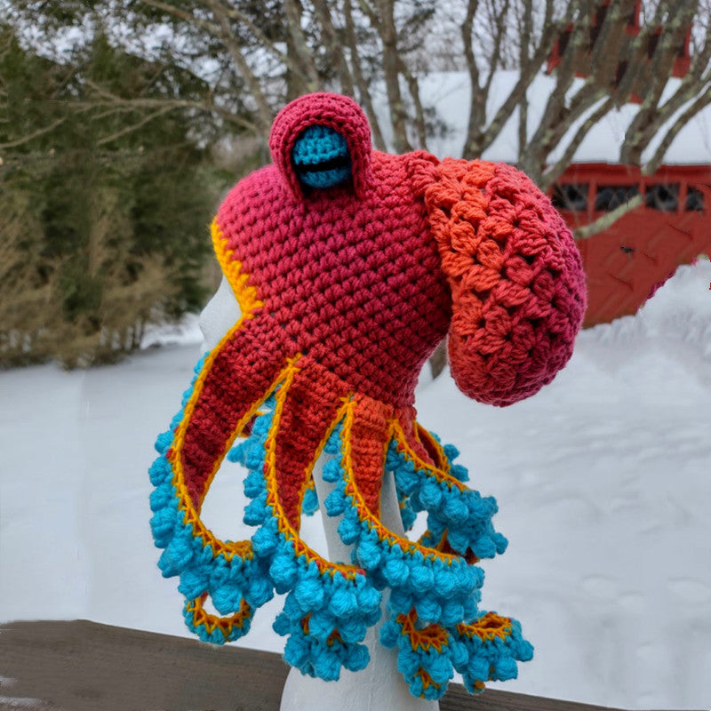 Christmas Sale - Octopus Knitted Hat