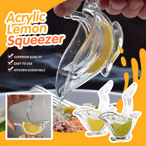 Clearord Acrylic Lemon Squeezer