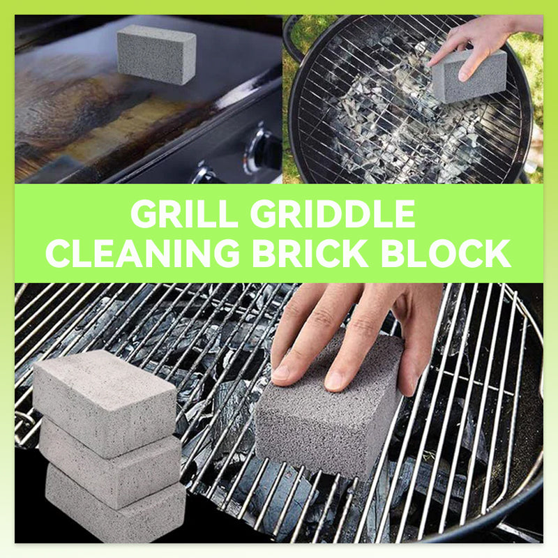 Clearord Grill Griddle Cleaning Brick Block (4 PCS)