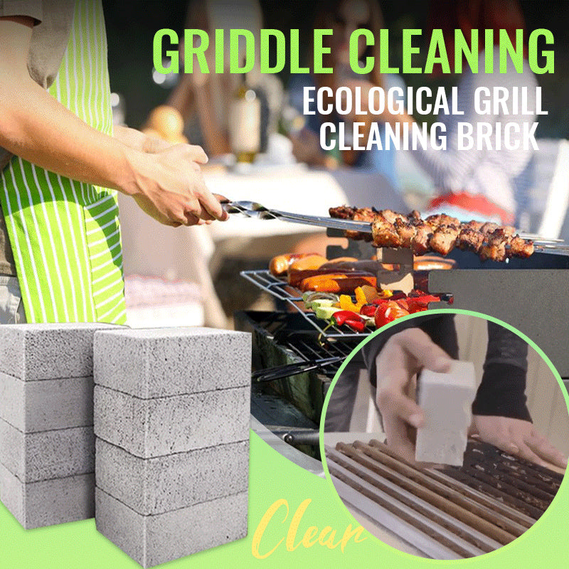 Clearord Grill Griddle Cleaning Brick Block (4 PCS)