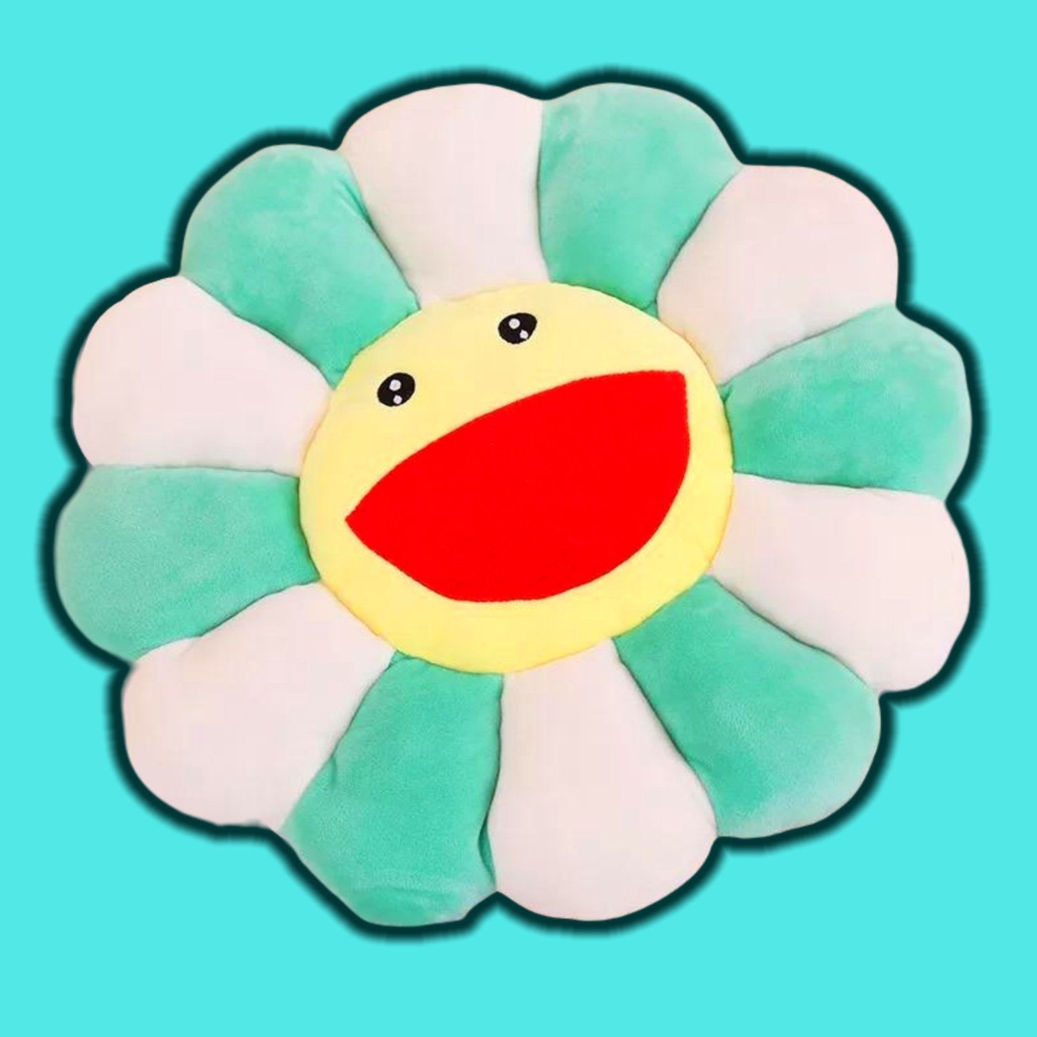 Colorful Sunflower Plush Pillow