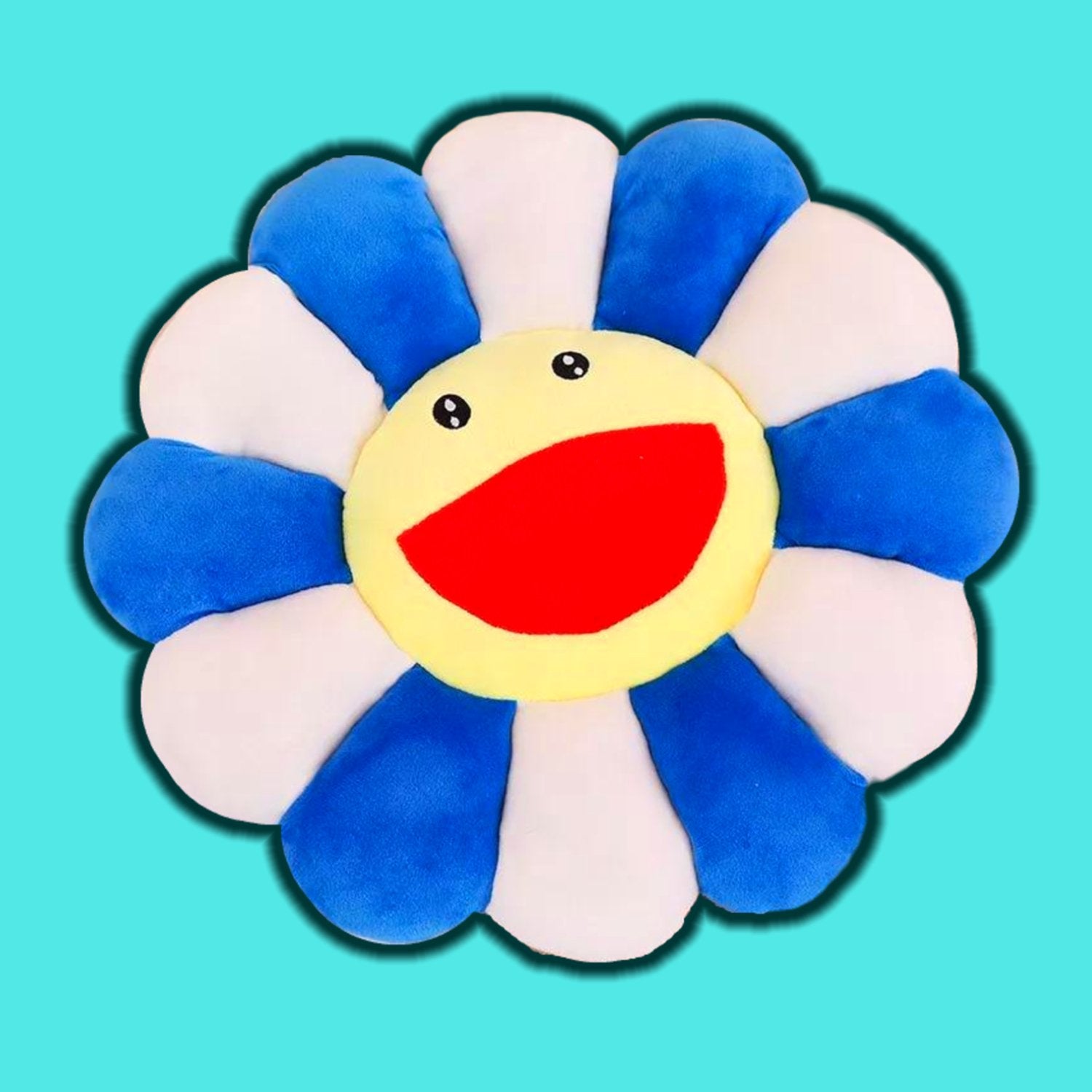 Colorful Sunflower Plush Pillow